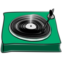 download Vinyl Record clipart image with 135 hue color
