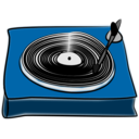 download Vinyl Record clipart image with 180 hue color