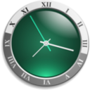 download Clock clipart image with 315 hue color