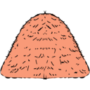 download Haystack clipart image with 315 hue color