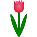 download Tulip1 clipart image with 0 hue color