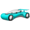 download Future Car clipart image with 180 hue color