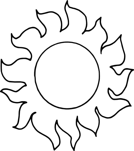 Sun Abstract 010