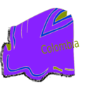download Poncho Colombiano clipart image with 225 hue color