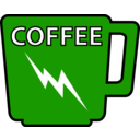 download Coffee Mug clipart image with 90 hue color