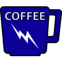 download Coffee Mug clipart image with 225 hue color