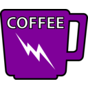 download Coffee Mug clipart image with 270 hue color