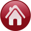 download House Blue clipart image with 135 hue color