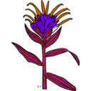 download Ku Castilleja Miniata clipart image with 270 hue color