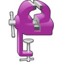 download Engineers Vise clipart image with 90 hue color