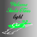download Welcome Santa Claus Light clipart image with 135 hue color