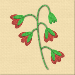 Embroidered Flower