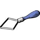 download Diamond Hand Weeder clipart image with 180 hue color