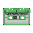download Audio Cassette clipart image with 270 hue color
