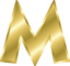 Effect Letters Alphabet Gold