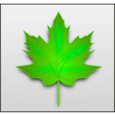 download Maple Leaf clipart image with 90 hue color