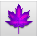 download Maple Leaf clipart image with 270 hue color