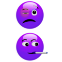 download Smiley 3 clipart image with 225 hue color