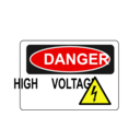 download Danger High Voltage Alt 1 clipart image with 0 hue color