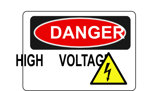 Danger High Voltage Alt 1