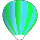 download Hot Air Balloon Work In Progress clipart image with 135 hue color