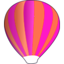 download Hot Air Balloon Work In Progress clipart image with 315 hue color