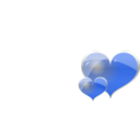 download Heart clipart image with 225 hue color
