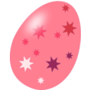 download Pink Easter Egg clipart image with 45 hue color