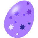 download Pink Easter Egg clipart image with 315 hue color