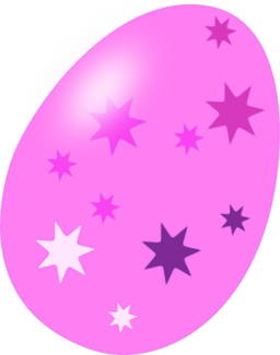 Pink Easter Egg