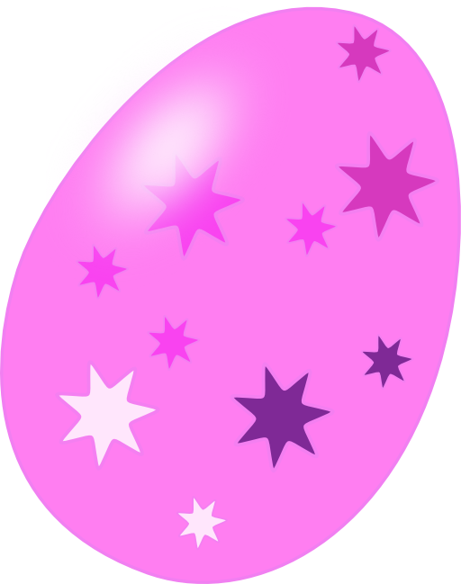 Pink Easter Egg