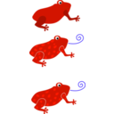 download Frog Granota Grenouille clipart image with 270 hue color
