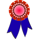 download Award Ribbon clipart image with 225 hue color