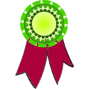 download Award Ribbon clipart image with 315 hue color