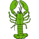 download Lobster clipart image with 90 hue color