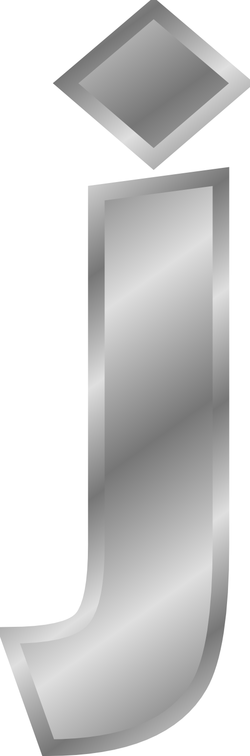Effect Letters Alphabet Silver