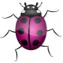 download Ladybug clipart image with 315 hue color