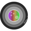 download Aperture clipart image with 270 hue color