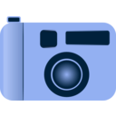 download Camera clipart image with 180 hue color