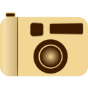 download Camera clipart image with 0 hue color