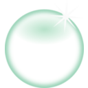 download Bubble clipart image with 315 hue color