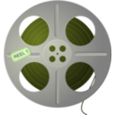 download Film Tape Reel clipart image with 45 hue color
