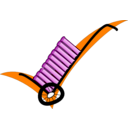 download Librarycheckout Approved clipart image with 270 hue color