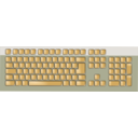 download Keyboard clipart image with 135 hue color