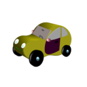 download Magenta Car clipart image with 135 hue color