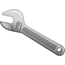 download Wrench clipart image with 90 hue color