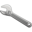 download Wrench clipart image with 135 hue color