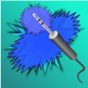 download Jack Audio Plug Zap clipart image with 180 hue color