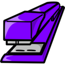 download Red Stapler clipart image with 270 hue color