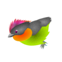download Finch clipart image with 315 hue color